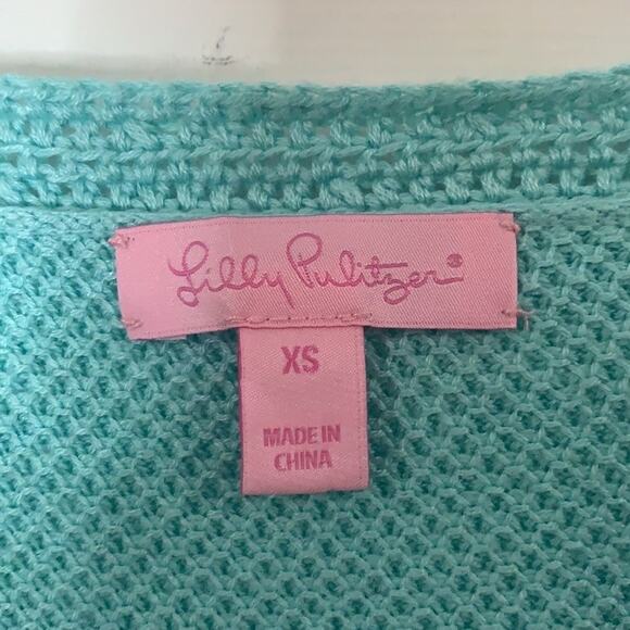 Lilly Pulitzer Roberts Tunic Sweater in Ocean - Picture 4 of 6